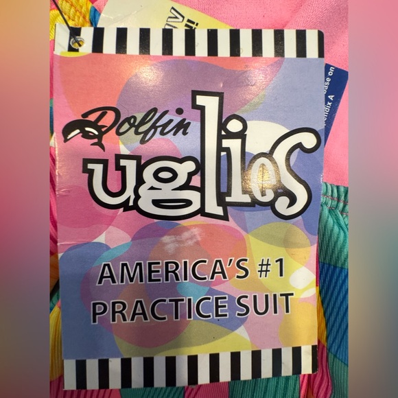 Dolfin Uglies One Piece Swimsuit in the Far Out Print - Picture 5 of 6